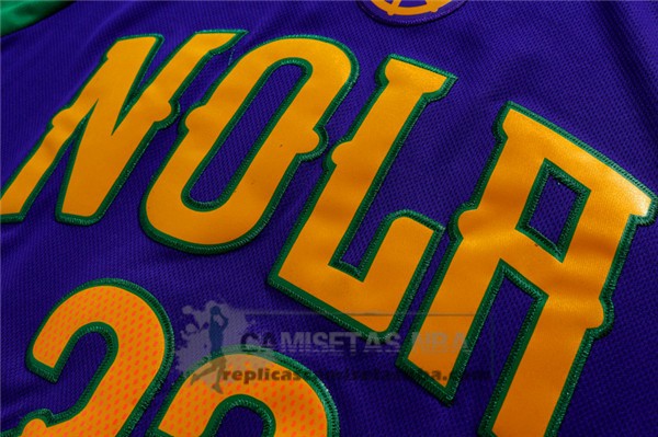 Camiseta Manga Corta Pelicans Davis Purpura